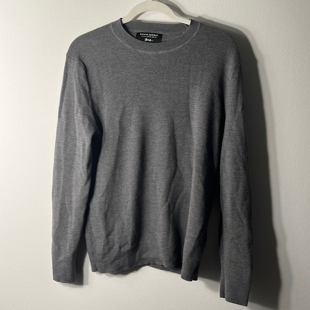 Banana Republic Baruffa Italian Merino wool sweater